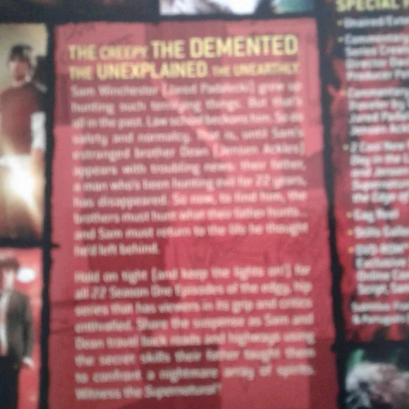 The 1st 4 Complete Seasons of Supernatural - Picture 8 of 8